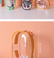 Cubierta Inteligente Para Muñeca Labubu Pop Mart 12*6.5*18cm PVC Translúcido Alta Calidad Protectora Para Juguetes Infantiles Disponible En Diferentes Colores - details 1