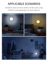 Lámpara Nocturna LED Con Sensor De Movimiento Recargable RGB Para Cocina Armario Escalera Luz De Fondo Sin Cable Luz De Gabinete - details 21