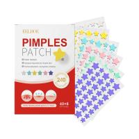 240Pcs Parches De Acné De Alta Gama Forma De Corazón Y Estrella Para Cubrir Erupciones Cutáneas Y Puntos Negros Parches Hidratantes Para La Piel - details 6
