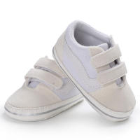 Zapatillas De Lona Para Bebé Niño Y Niña Antideslizantes Suaves Primera Caminata Clásicas Estilo Casuales Con Rayas Para Todas Las Estaciones - details 3