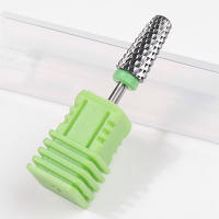 Broca De Uñas De Acero Tungsteno Para Taladro Eléctrico Pulido De Uñas Eliminación De Uñas Polvo Cabeza De Pulido Cutícula En Colores Variados - details 4