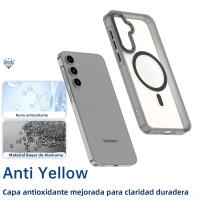 Funda Magnética De Carga Inalámbrica Para Samsung Galaxy A55 A36 A35 A26 A25 A16 A15 A54 A34 A53 A33 Resistente a Golpes Y Choques Con Anillo Y Soporte De Cinturón - details 3