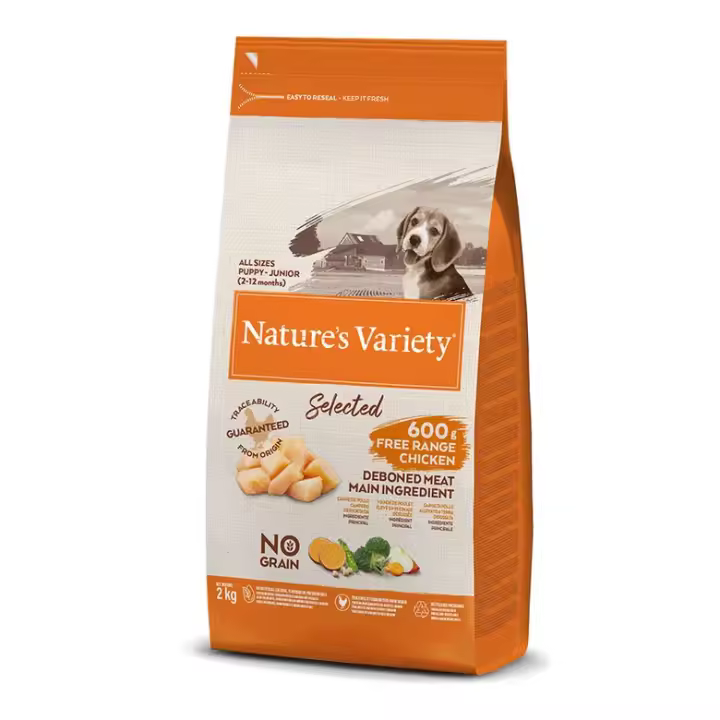 Natures Variety Selected Pollo Pienso para perros Cachorros - 1