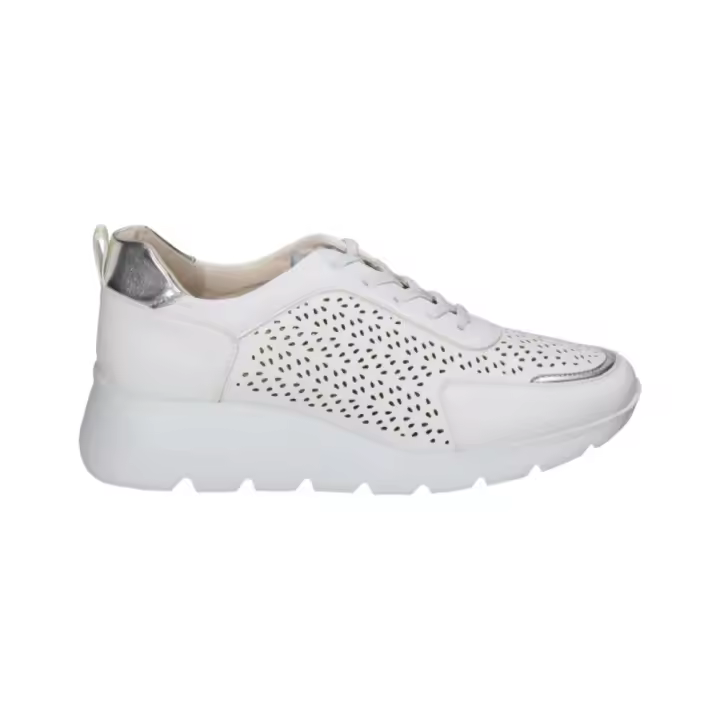 Shoes Zapatillas marca Amarpies para mujer en color blanco - 1