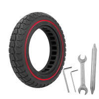 Pneumático Sólido De Goma Duradero Para Xiaomi M365 pro Pro2 1S Mi3 Scooter Eléctrico Tamaño 10 Pulgadas Tubo Absorbedor De Choque 10X2.0 - details 28
