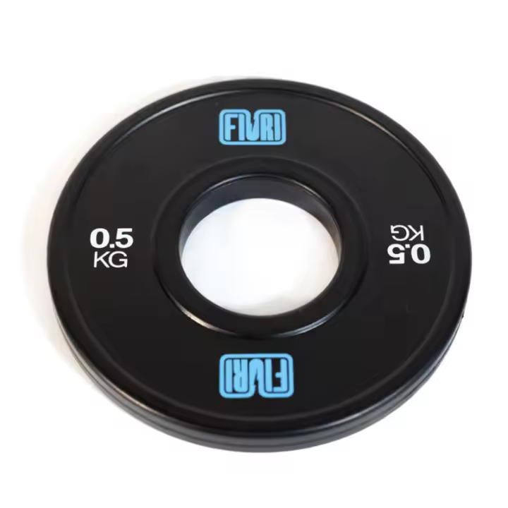 FIURI Discos de pesas fraccionados para barra olímpica, musculación, crossfit, entrenamiento funcional. 0,5 a 2,5 kg - 1