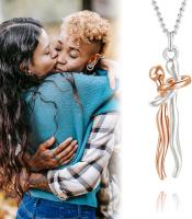 Collar con Collar de Pareja afectosa para Mujer, joyería de Declaración de Amor, regalo del Día de San Valentín - details 1