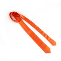 Corbata Slim Skinny Para Hombres En Color Champán Naranja Rojo Morado Azul Tejida Con Jacquard Estilo Elegante Para Bodas Y Fiestas - details 11