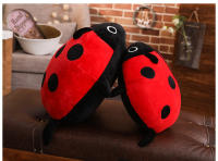 Muñeco De Peluche Kawaii Ladybird Suave Y Cálido Muñeco De Ladybug Para Decoración De Habitación Regalo De Cumpleaños Y Navidad Para Niños - details 6