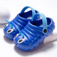 Zapatillas De Jardín Para Niños 2024 Dibujos Animados Caterpillar Playa Sandalias Verano Calzado Infantil De Alta Calidad Flip Flops Unisex Talla Ajustable Para Edad 3-6 Años - details 2