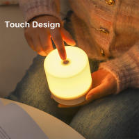 Lámpara De Noche LED Táctil Para Niños Con Carga USB Y 3 Modos De Iluminación Regulable Luz De Lectura Para Dormitorio Protección Ocular - details 3
