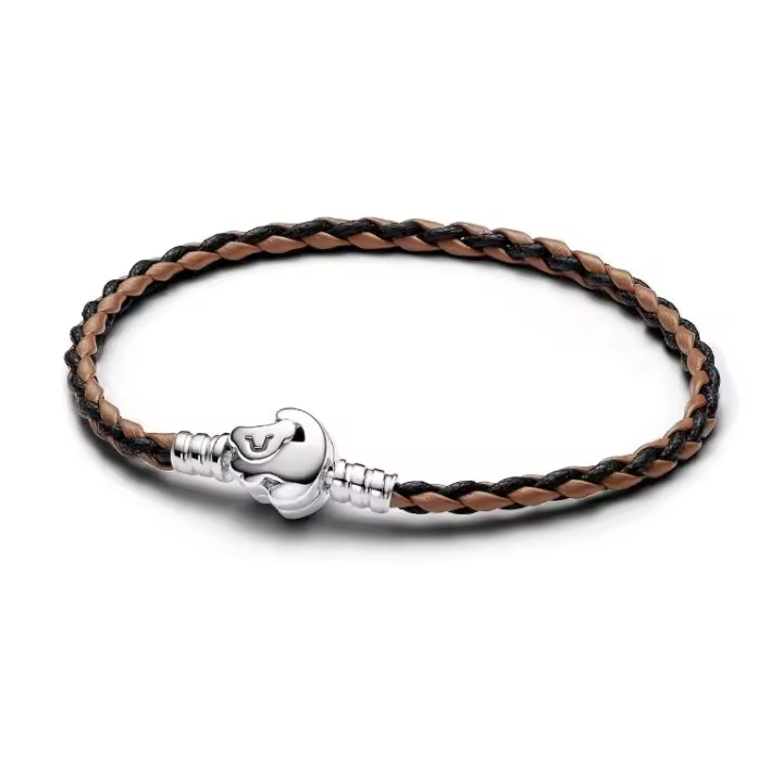 Pulsera Pandora de cuero del Rey León para Mujer 593361C01 - 1
