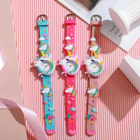 Reloj De Pulsera De Silicona Para Niños Y Niñas Reloj De Regalo Lindo Y Colorido Con Diseño De Animal Movimiento De Cuarzo - details 8