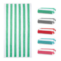 Aicasa - Toallas de Playa 100% Algodón Reprocesado - Resistentes y Suaves - Varias Opciones de Color - Ideal para Piscina y Playa - 100 Cm X 180 Cm - details 0
