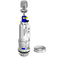 Hidrotecnoagua - Mecanismo de Descarga Universal Para WC de Tanque Bajo T-281 NS 50773 / T-280 NS 50771 - details 1
