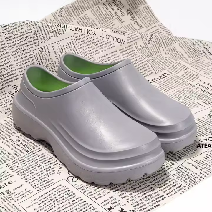 Sandalias De Verano Para Hombre Impermeables Y Antideslizantes Zapatos De Cocina Para Médicos Y Enfermeros Ligeros Sandalias De Jardín Casuales Zapatillas De Playa - 1