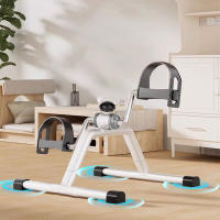 Bicicleta De Ejercicio Portátil Para El Hogar Con Ajuste De Resistencia Mini Bicicleta Pedalera Para Rehabilitación De Piernas Y Entrenamiento De Muslos - details 0
