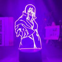 Lámpara Nocturna 3D Anime Naruto Figura De Team 4 Shisui Uchiha Madara Luminosa En Acrílico Regalo De Navidad Para Niños Y Niñas - details 3