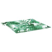 vidaXL Cojines de silla 2 uds tela 50x50x3 cm Cojín Decorativo de Asiento Cojines de muebles de salon - details 4