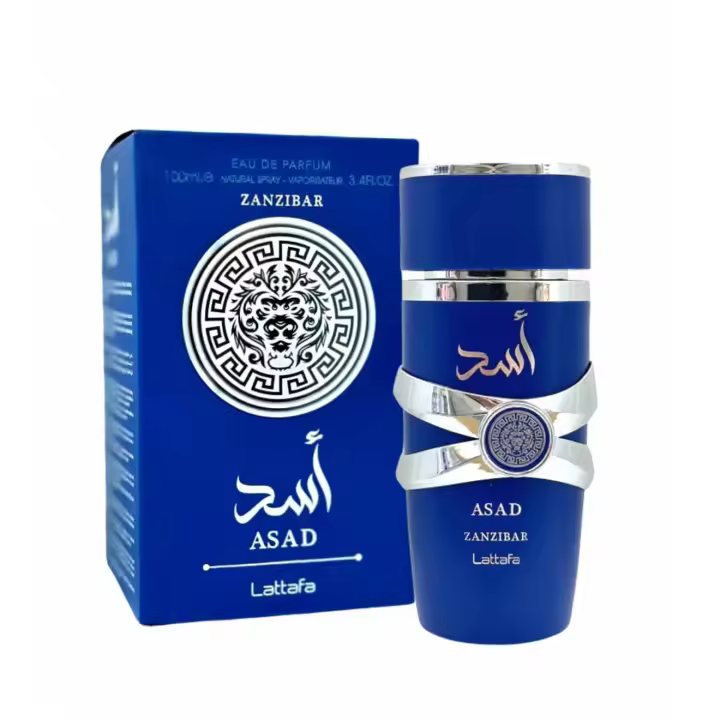 Perfume Asad Zanzibar de Lattafa Eau De Parfum 100 ml - Fragancia Original 100% Arabe - 1
