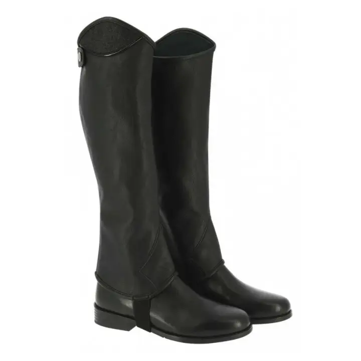 Norton Equestrian Polainas Glitter Negro Polainas - 1