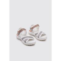 Geox D SORAPIS + GRIP  A Sandalias Planas Mujer Gris - details 0
