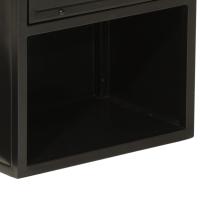 vidaXL Mueble de baño hierro y madera maciza de mango 40x27x90 cm - details 5