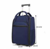 MEJORADA Maletín con Ruedas de Gran Capacidad, Convertible en Maleta, Asa Telescópica Resistente, Diseño Ligero e Impermeable, Ideal para Viajes, Negocios y Estudiantes - details 8