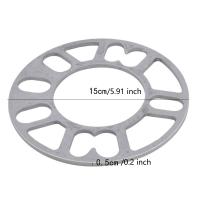 2pcs Universal Adaptador De Espaciador De Rueda De Coche Placa De Chasis 3mm 5mm 6mm 8mm 10mm Para 4x100 4x114.3 5x100 5x108 5x114.3 5x120 - details 3