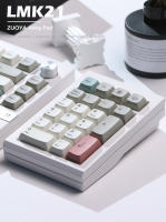 ZUOYA LMK21 Kit De Teclado Mecánico Inalámbrico 21 Teclas Aleación De Aluminio Modo Tri-Modo Bluetooth 2.4g Cableado Intercambiable De Número - details 0