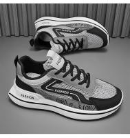 Zapatos De Deporte Para Hombre 2024 Nuevos U Cuero Casual Vulcanizados Transpirables Zapatillas De Caminar Y Correr Plataforma Planas Con Cierre Elástico Material De Suela EVA Talla Verdadera Para Verano - details 17