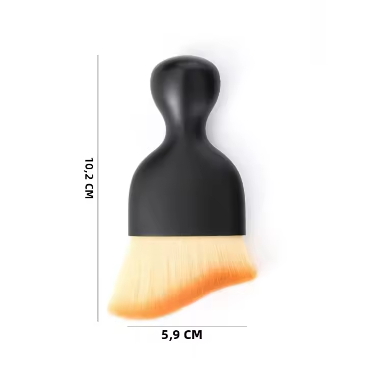 Cepillo De Limpieza Para Interior De Coche Cepillo De Aire Acondicionado Y Salida De Aire Cepillo Para Eliminar Polvo De Ranuras Y Artículos Del Coche - 1
