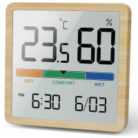 Nuevo Medidor De Temperatura Y Humedad Digital Para El Hogar 2025 LCD Sensor De Clima Estación Meteorológica Estilo De Soporte Para Pared Y Pieza Única - details 10
