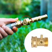 Válvula De Apagado De Camión De Jardín 3/4 Conector De Agua De Latón Para Riego De Jardín Juntador De Conexiones Reparación - details 14