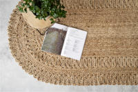 ALFOMBRA YUTE COOLIE   -  Linea Paralela - details 1