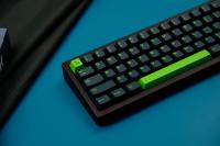 Aifei Keycaps Set Grande Doble Shot Perfil Cherry ABS Para Teclado Wooting GMK Hi75 Switches Layout ANSI Split Purple Green - details 25