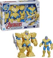 HASBRO : Marvel Avengers - Mech Strike - Figura de acción - Thanos - Armadura del infinito - Coleccionable - Divertido -  Regalo Original - Edad recomendada mayores de 4 años - details 0