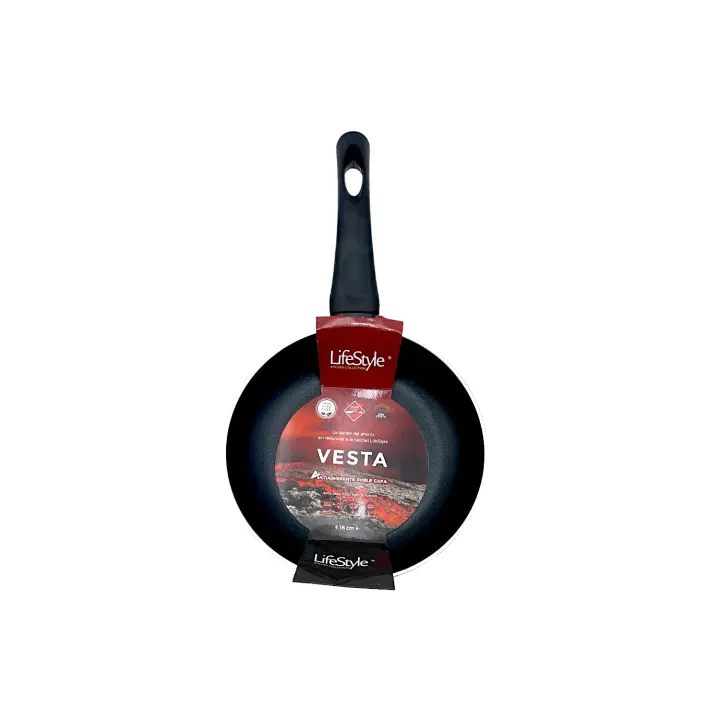 Start Electric | Sartén Antiadherente de Aluminio Vesta - Alta Resistencia, Compatible con Inducción y Todo Tipo de Quemadores, Libre de PFOA, 3 mm de Grosor | Marca Lifestyle - 1