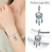 Nueva Cadena De 925 Plata Estereotipada Con Encanto Del Príncipe De La Carrousel Clown Para Pulsera Original Pandora Joyería DIY Para Dama - details 9