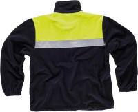 WorkTeam Forro Polar Bicolor Alta Visibilidad con Cremallera y Cintas Reflectantes. Unisex - details 2