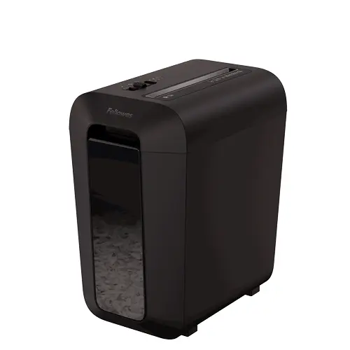 Fellowes LX65 triturador de papel Corte cruzado 4 cm Negro - 1