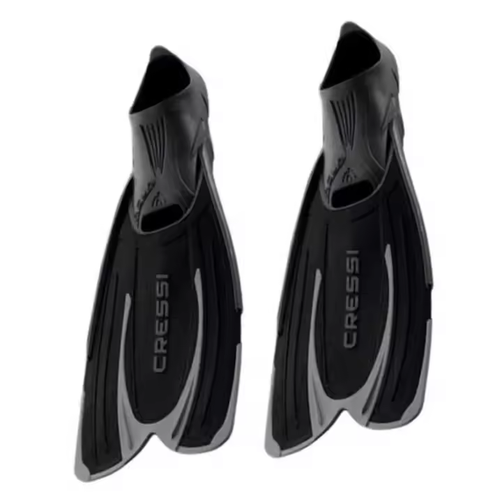 Cressi Aletas De Buceo Agua Negro Adulto - 1