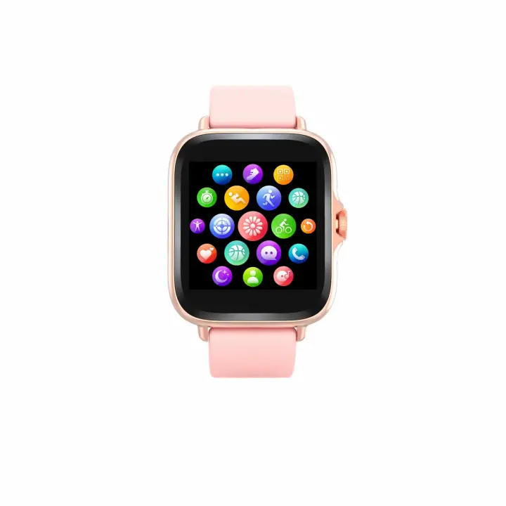 Reloj inteligente Bluetooth con pantalla TFT totalmente táctil de 1,44” con sensor de frecuencia cardíaca y función de llamada envio 24 h - 1
