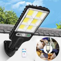 Lámpara Solar Exterior 6000K Con 3 Modos De Luz Impermeable Sensor De Movimiento RIR Para Jardín Patio Camino Jardín - details 0