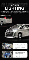 Coche De Juguete a Escala 1:18 Alphard De Metal Con Seis Puertas Abiertas Función De Retroceso Y Sonido Absorbente Luz Ornamentación Vehículo Para Niños - details 6
