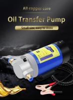 Bomba de transferencia de aceite portátil de 12 V/24 V, 1-4 L/min, extractor de fluidos, bomba de combustible eléctrica, sifón para coches, barcos y motores - details 7