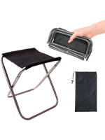 Silla Y Banco De Camping Plegables Para Adultos Mobiliario De Exterior Portátil Mini Para Viajes Silla De Playa Metal - details 1