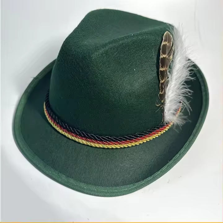 Gorro De Feltro Nicky Bigs Novelties Para Adulto Estilo Oktoberfest Aleman Bavaroisco Suizo De Cuatro Estaciones Unisex - 1