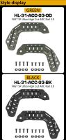 FAST SF High Cut Helmet ARC Rail 3.0 Kit De Herraduras Lateral Para Paintball Accesorios De Camping Y Airsoft Adaptador De Ranura - details 8