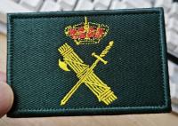 Parches tela bordados bandera GUARDIA CIVIL. medidas 8x5 cm - details 3